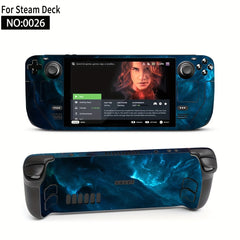 Protective Vinyl Skin For Steam Deck Console Full Set Decal Cover