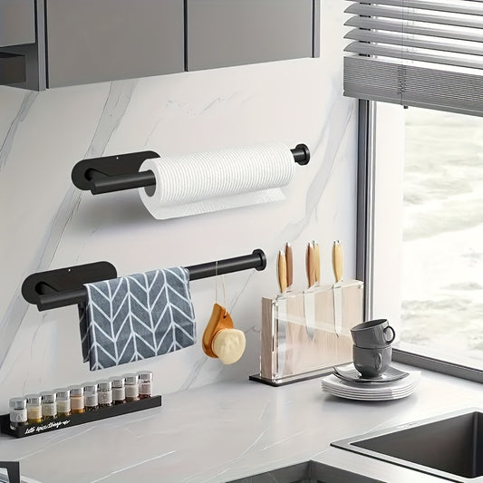 Stainless Steel Paper Towel Holder Under Cabinet