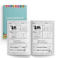 Interactive English Alphabet & Vocabulary Workbook for Kids