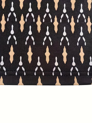  Women's Allover Print Wide Leg Trousers