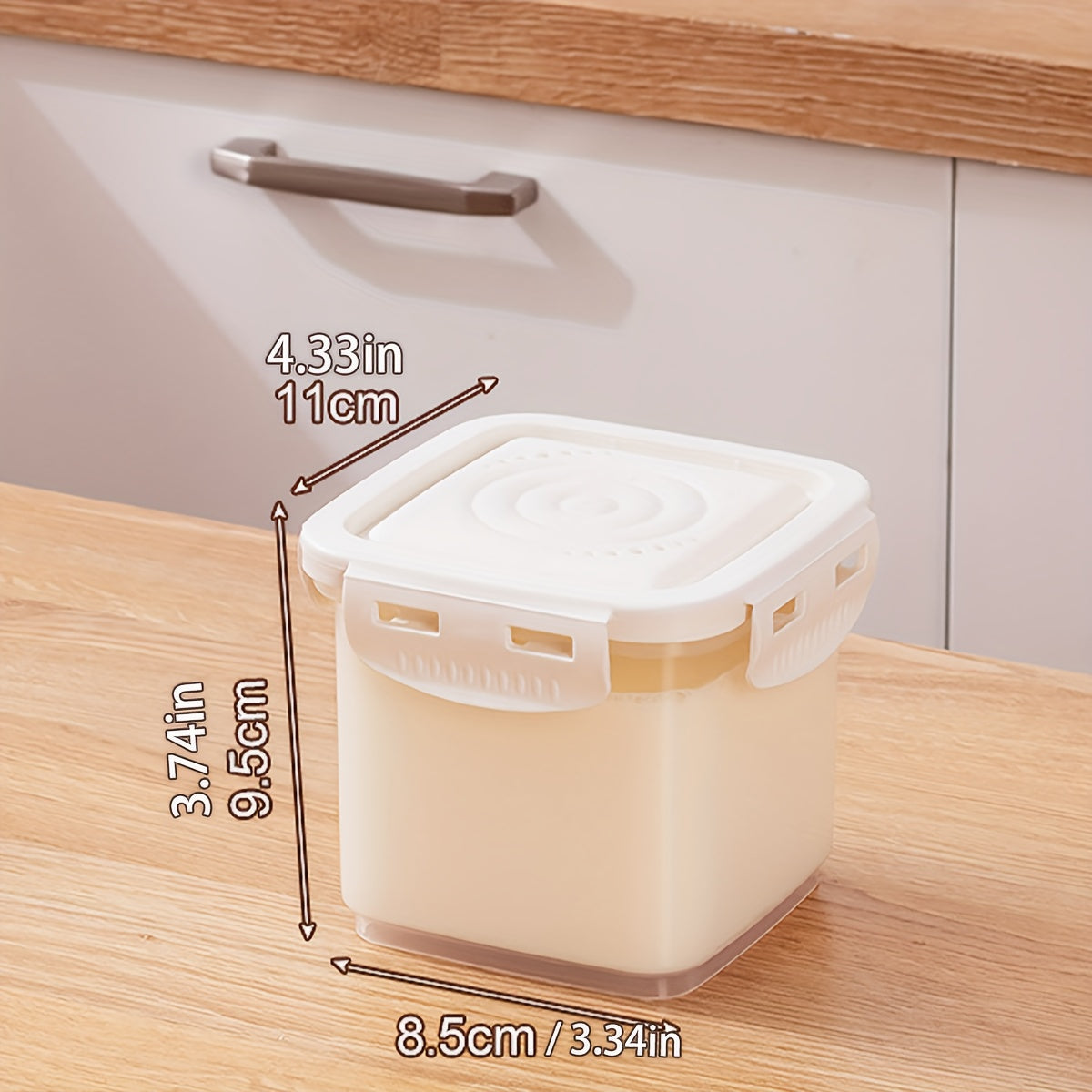 Plastic Sealed Storage Box Multifunctional Sealed Can Organizer