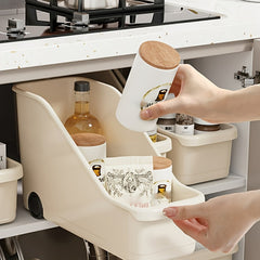 Refrigerator Drawer Storage Box Snack Organizer