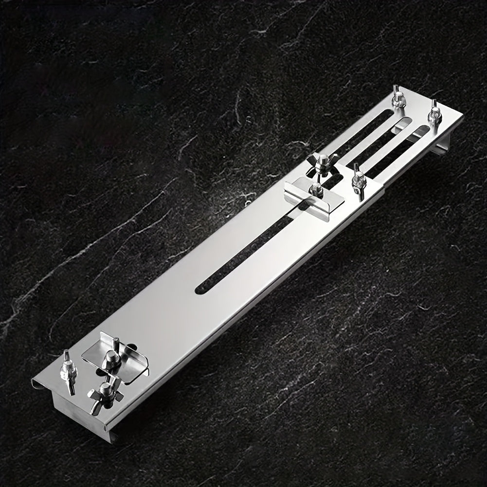 Stainless Steel Whetstone Holder for Kitchen Sink Sharpening