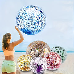 Glitter Beach Ball for Water Games