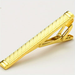 Copper Metal Electroplated Men's Tie Clip