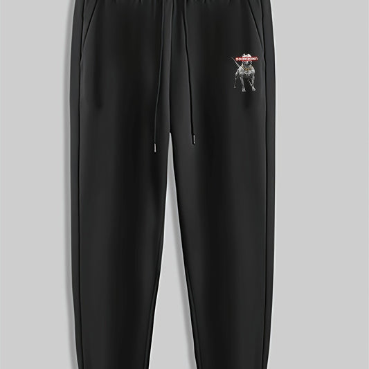 Spooky Animal Print Men's Pants Sweatpants Casual Trousers