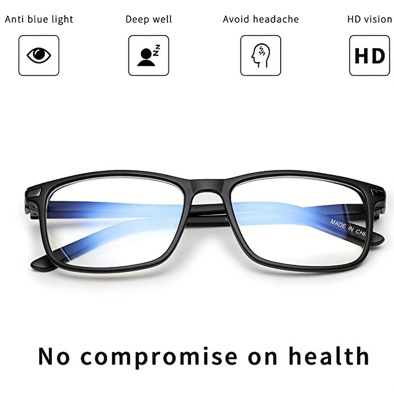 Light Blocking Computer Glasses for Eye Strain Relief
