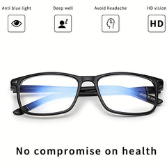 Light Blocking Computer Glasses for Eye Strain Relief