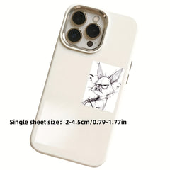 Hand Drawn Slothly Animals Stickers Cute Sketches - Journals, Skateboards