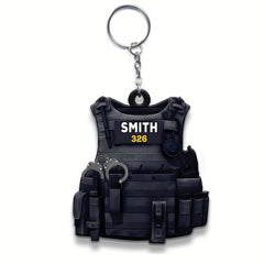Acrylic Backpack Ornament Keychain for Men and Women