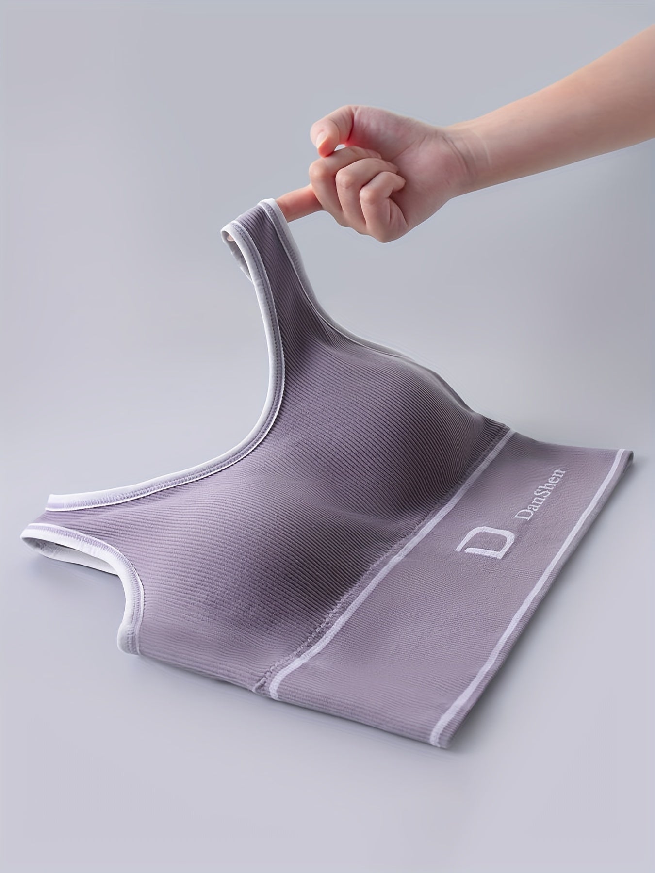 Wireless Sports Bra for Women, Comfy & Breathable Workout Tank Bra