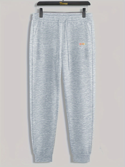 Real Print Men's Sweatpants Drawstring Casual Trousers