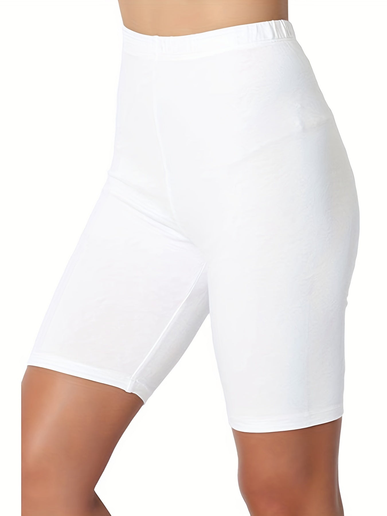 High Waist Short Leggings Slim Casual Bike Shorts Women's Clothing