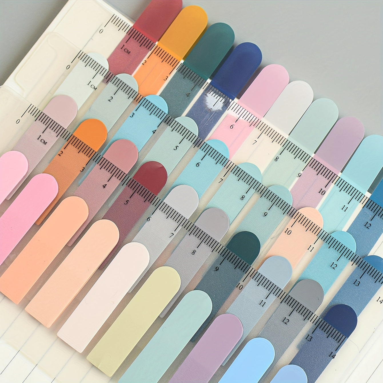 3 Types Card PET Sticky Notes 600 Stickers Label Paper Index Stickers