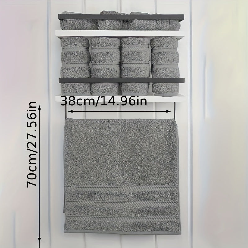 2pcs Soft Long Towel for Camping & Daily Use