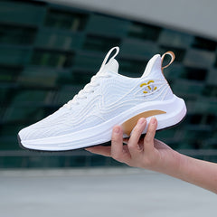 Marathon Shock Absorption Running Shoes Soft Sole Breathable Mesh Sneakers