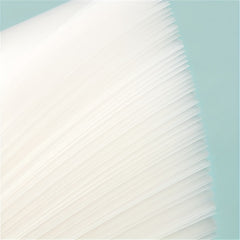 50 Transparent Paper Stickers Memo Pad Bookmark Pen Memo Stickers