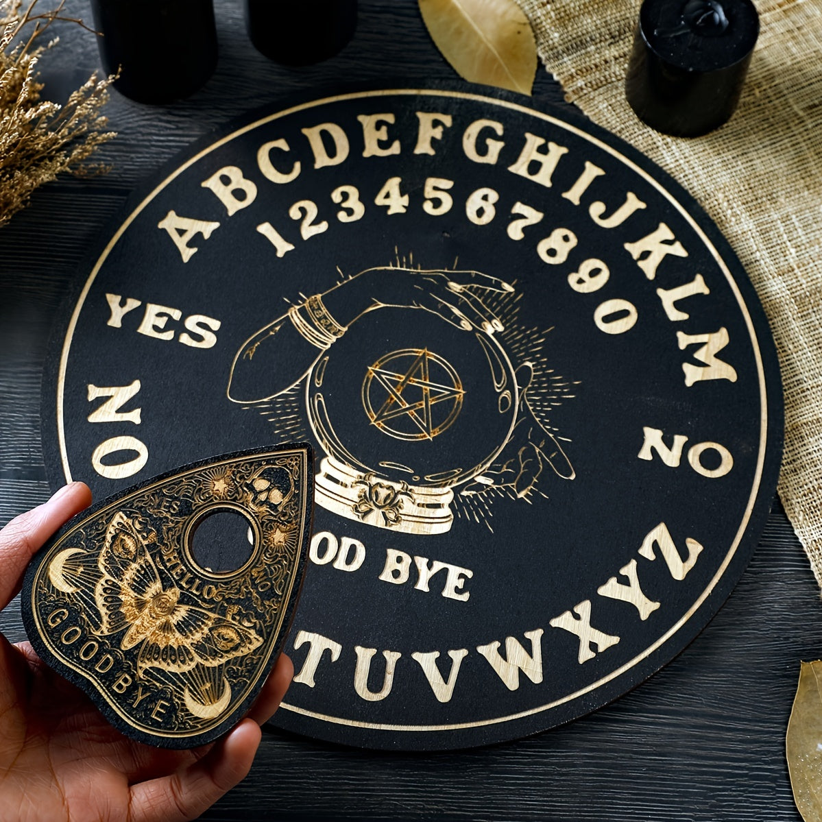 5'' Spirit Board With Planchette Talking Board Game Spirit Board