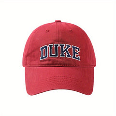 Mens Baseball Caps Adjustable Sunshade Alphabet Peaked Cap