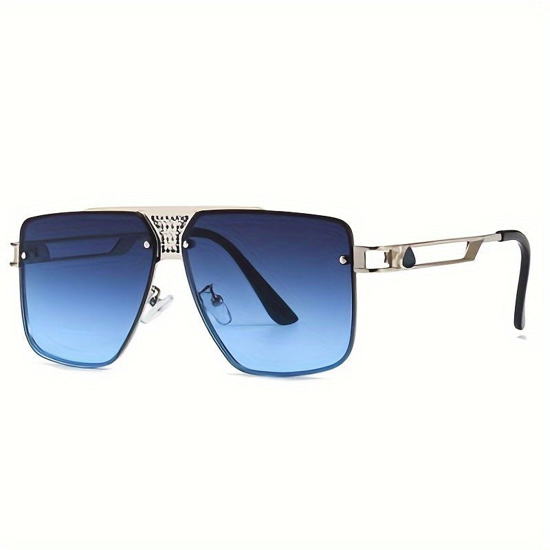 Men's Vintage Big Frame Sunglasses