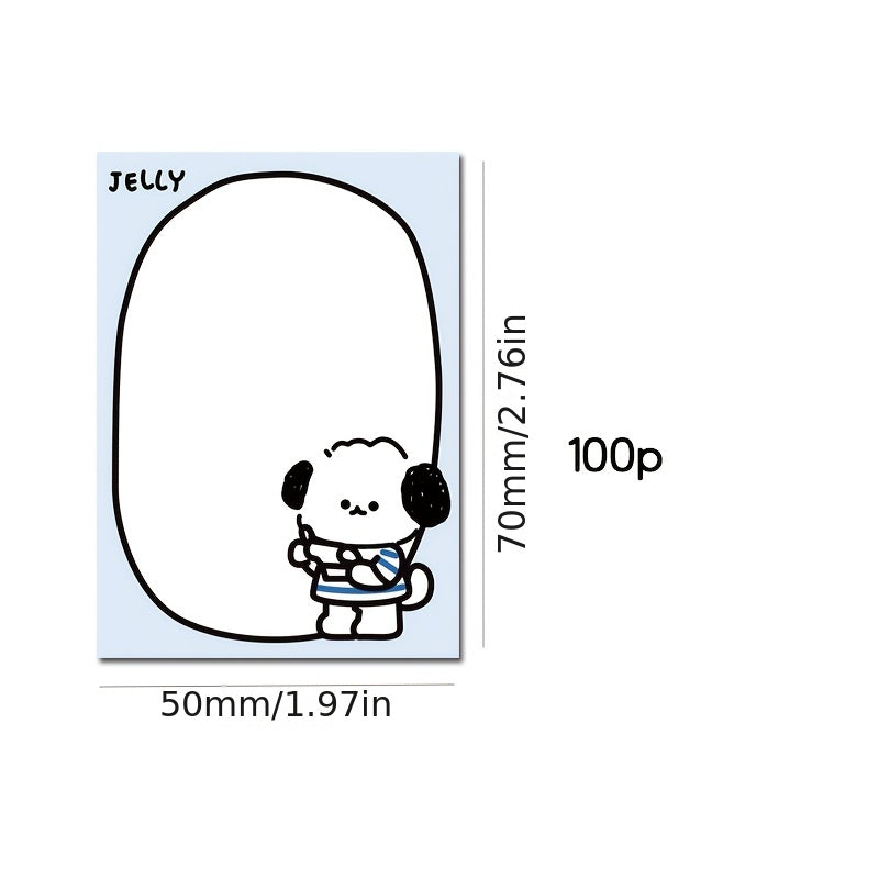 Small Animals Mini Brick Notepad 100P