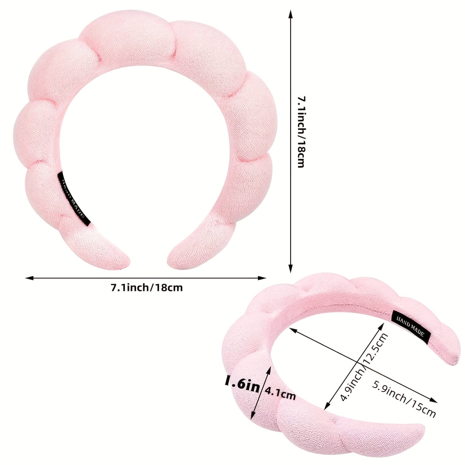 Sponge Headbands Non Slip Thick Thin Hair Accessory Head Wraps