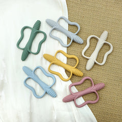 Soft Silicone Teething Toys for Babies 0-6 Months - 5 Pack