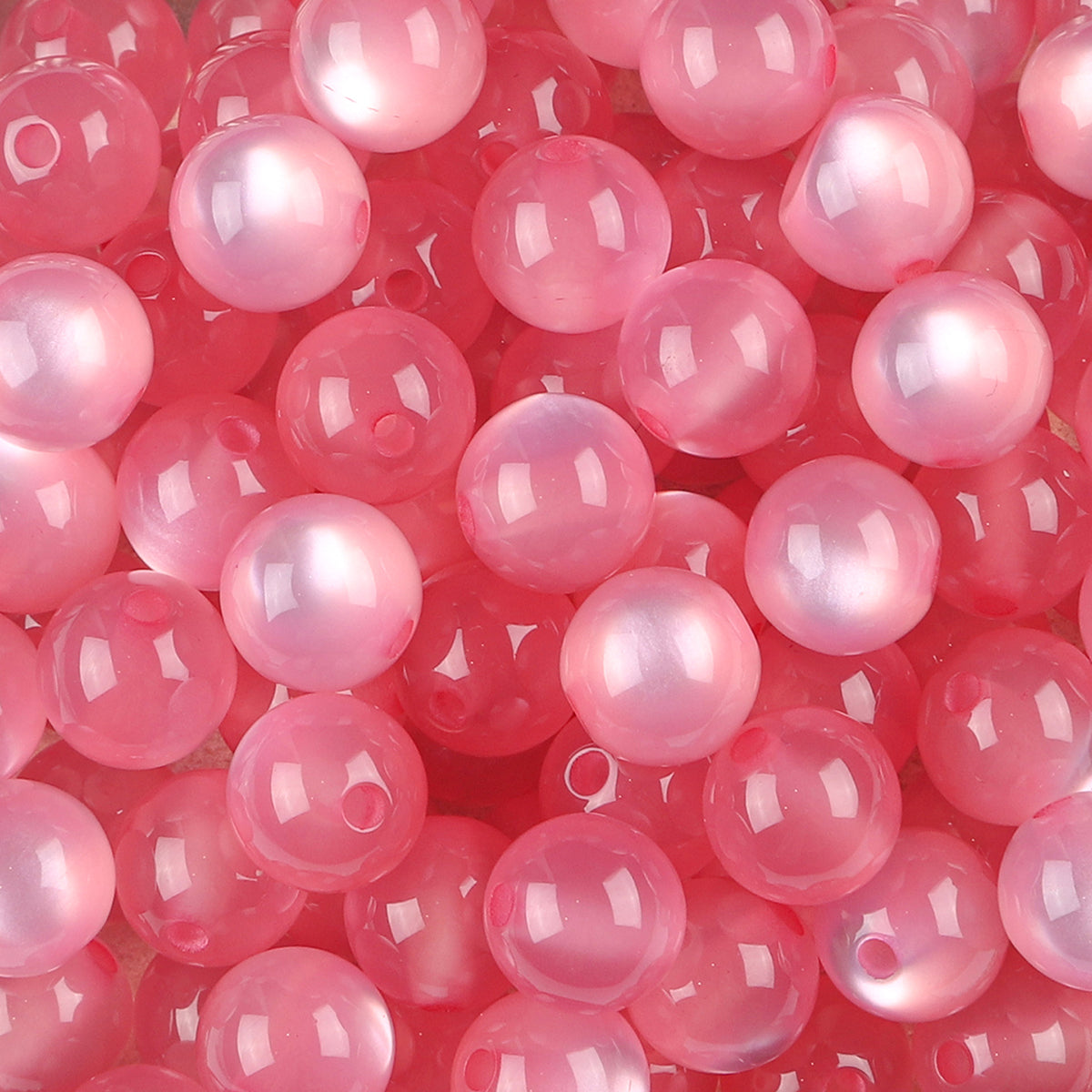 Resin Cat Eye Beads 100pcs Pack
