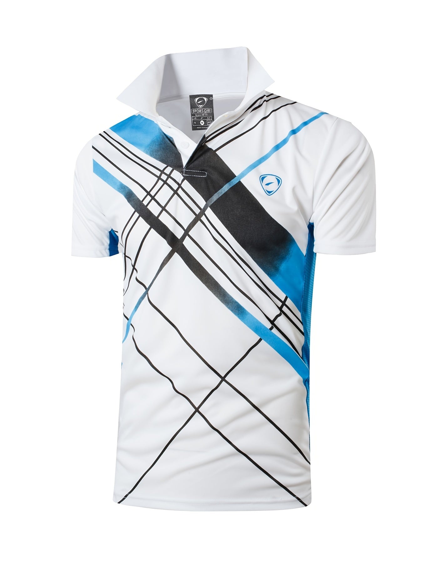 Men's Quick Dry Sports Shirt for Tennis Golf Bowling