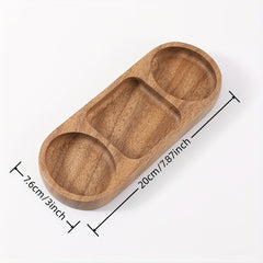 Wooden Sauce Dish Food Sauce Cup Seasoning Dish Cheese Sauce Bowl