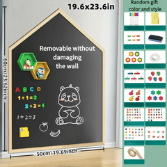 Magnetic Whiteboard 50x59 Self-Adhesive Green for Office & Study
