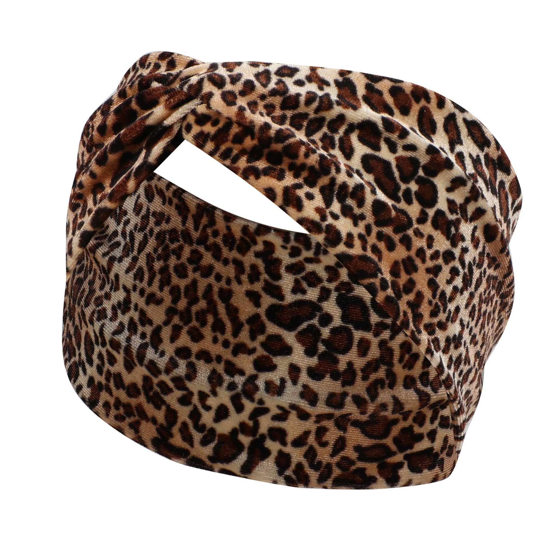 Leopard Print Headbands For Women Workout Yoga Sports Hair Band