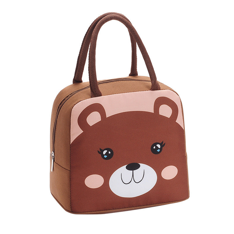 Cartoon Lunch Box Handbag for Primary School Students