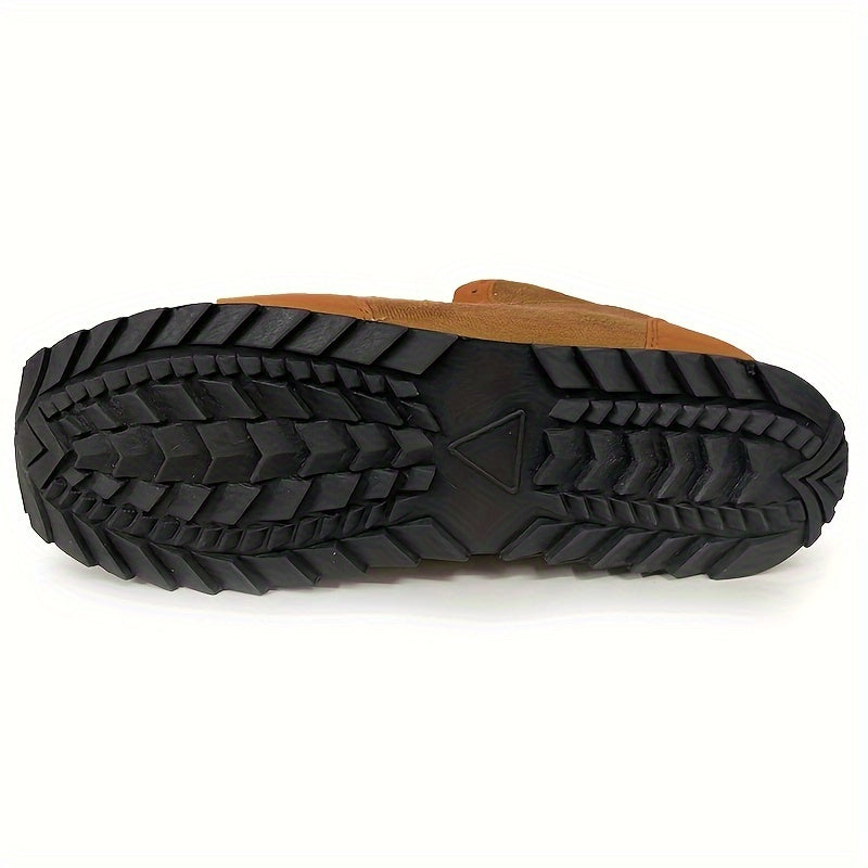 Women's Warm Fleece Snow Boots Comfortable Lace Up Outdoor Snow Boots