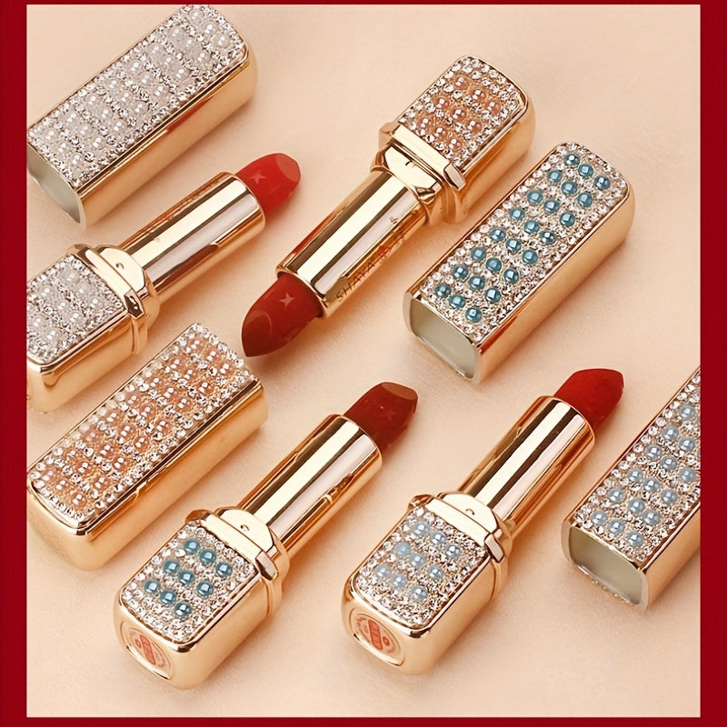 Pearly Colorful Long Lasting Lipstick Hydrating Nourishing Lipstick