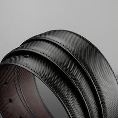 Men's Casual Business Alloy Buckle Belt Rotatable Buckle High End