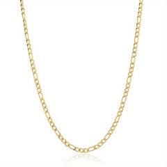 Stainless Steel 18K Plated Chain Necklace For Women Jewelry