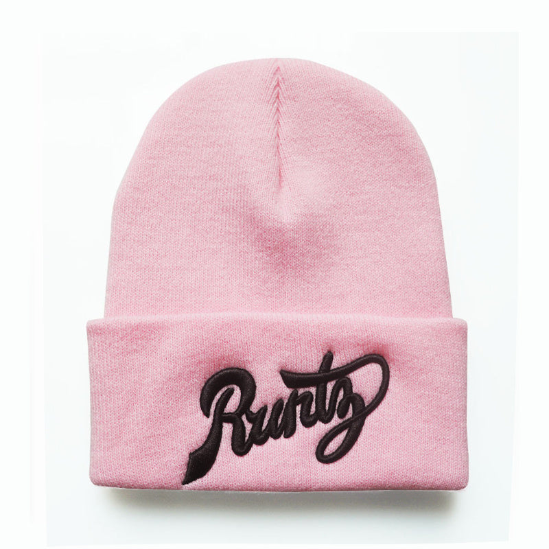 Embroidered Cold Hip Hop Knitted Hat