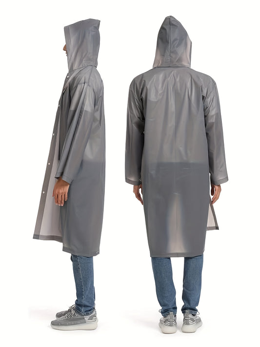 Unisex Outdoor Lightweight Poncho Raincoat for Hiking Camping Fishing