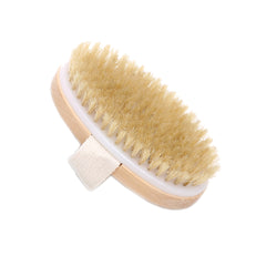 Wooden Bristle Body Brush Skin Massager for Deep Cleansing