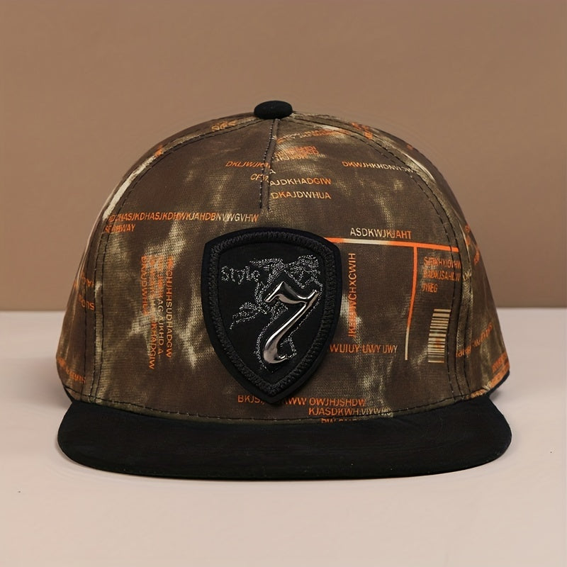 Embroidered Baseball Cap Adjustable Hip Hop Hat