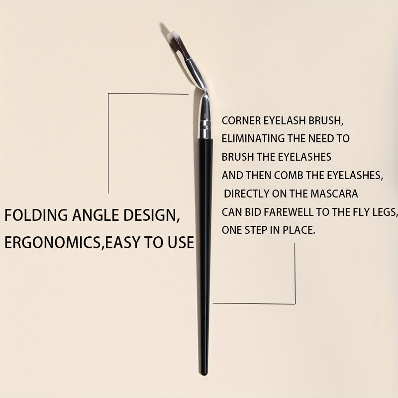 Professional Mascara Fan Brush for Lifted Eyelashes