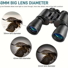 HD Binoculars For Adults - Bird Watching Concert Travel Hiking Sports