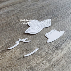Catlove Summer Travel Hat Metal Cutting Dies DIY Craft