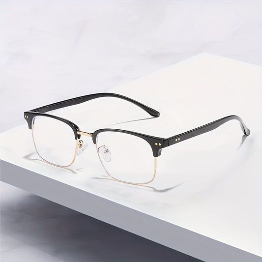 Men's Anti Light Business Glasses with Case
