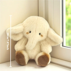 Cream Elephant Plush Toy - Perfect Holiday Gift for Kids