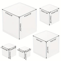 Epoxy Resin Cube Silicone Mold for DIY Craft