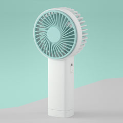 Mini Handheld Fan USB Rechargeable Small Personal Fan with Light