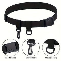 Fishing Belt Quick Release Buckle Movable Ring Fishing Tackle
