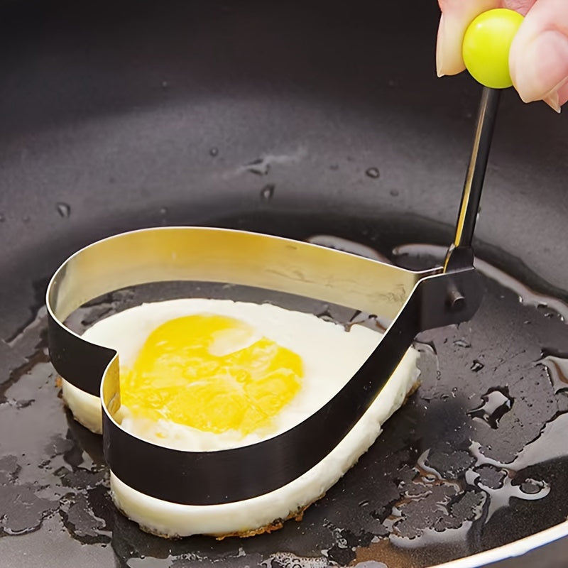 Stainless Steel Omelette Ring with Anti-heat Handle